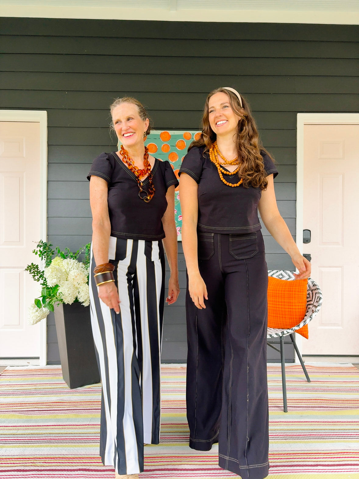Holly Pants - Bold Stripe