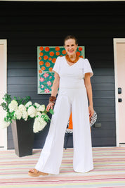 Yesi Pants - White