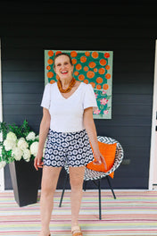 Holly Shorts - Scallop Black