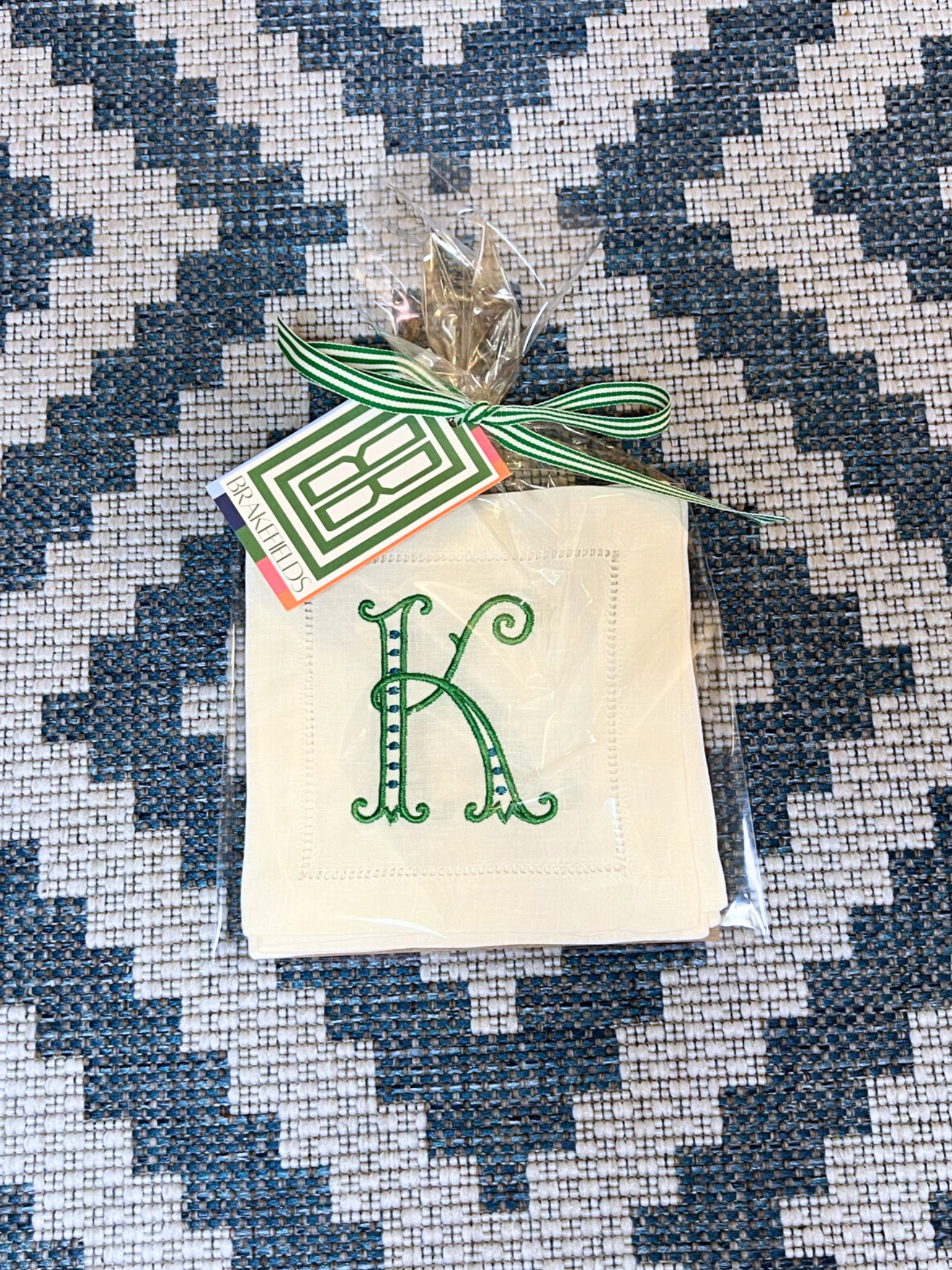 Monogrammed Cocktail Napkins