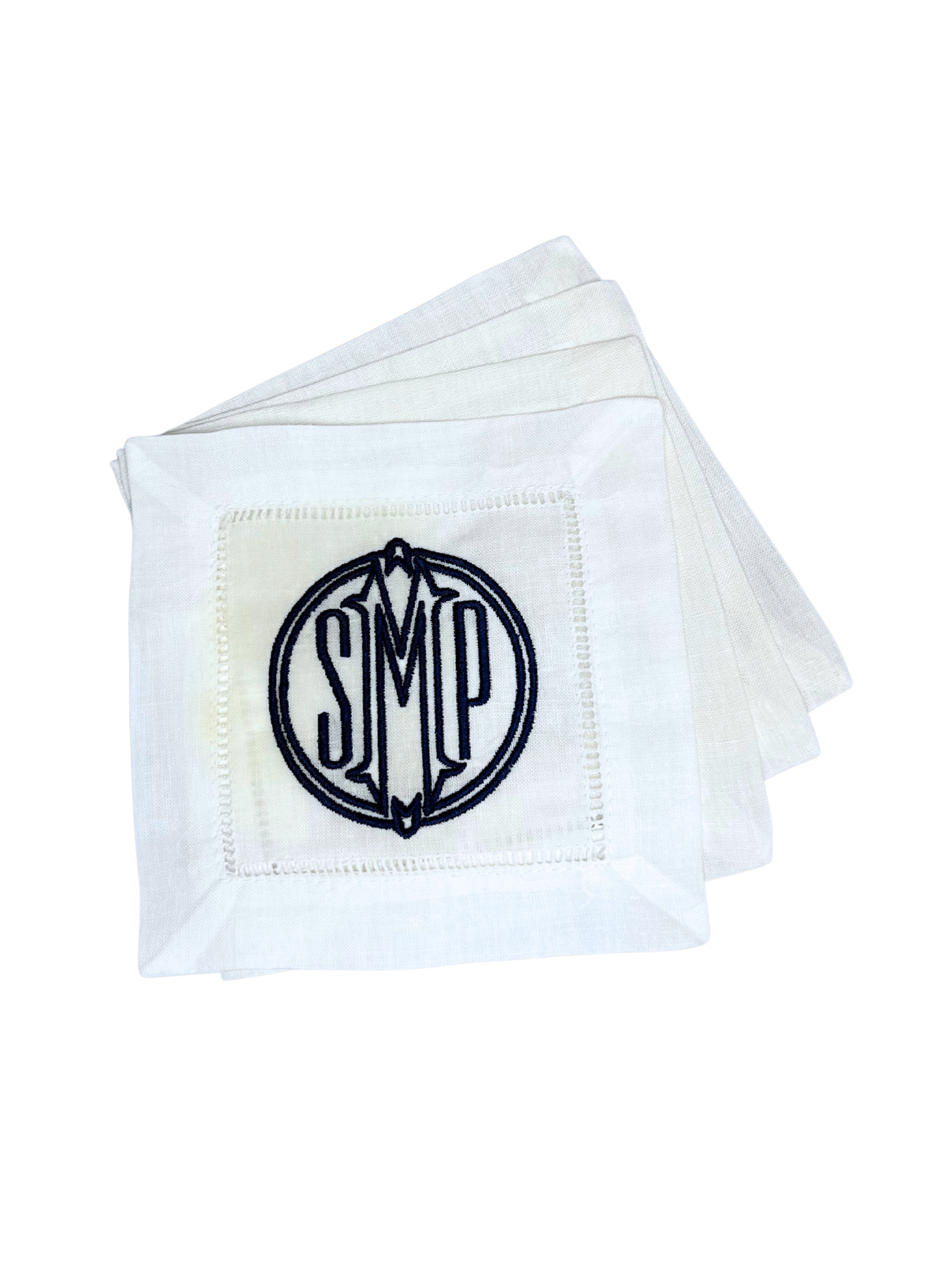 Monogrammed Cocktail Napkins