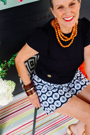 Holly Shorts - Scallop Black