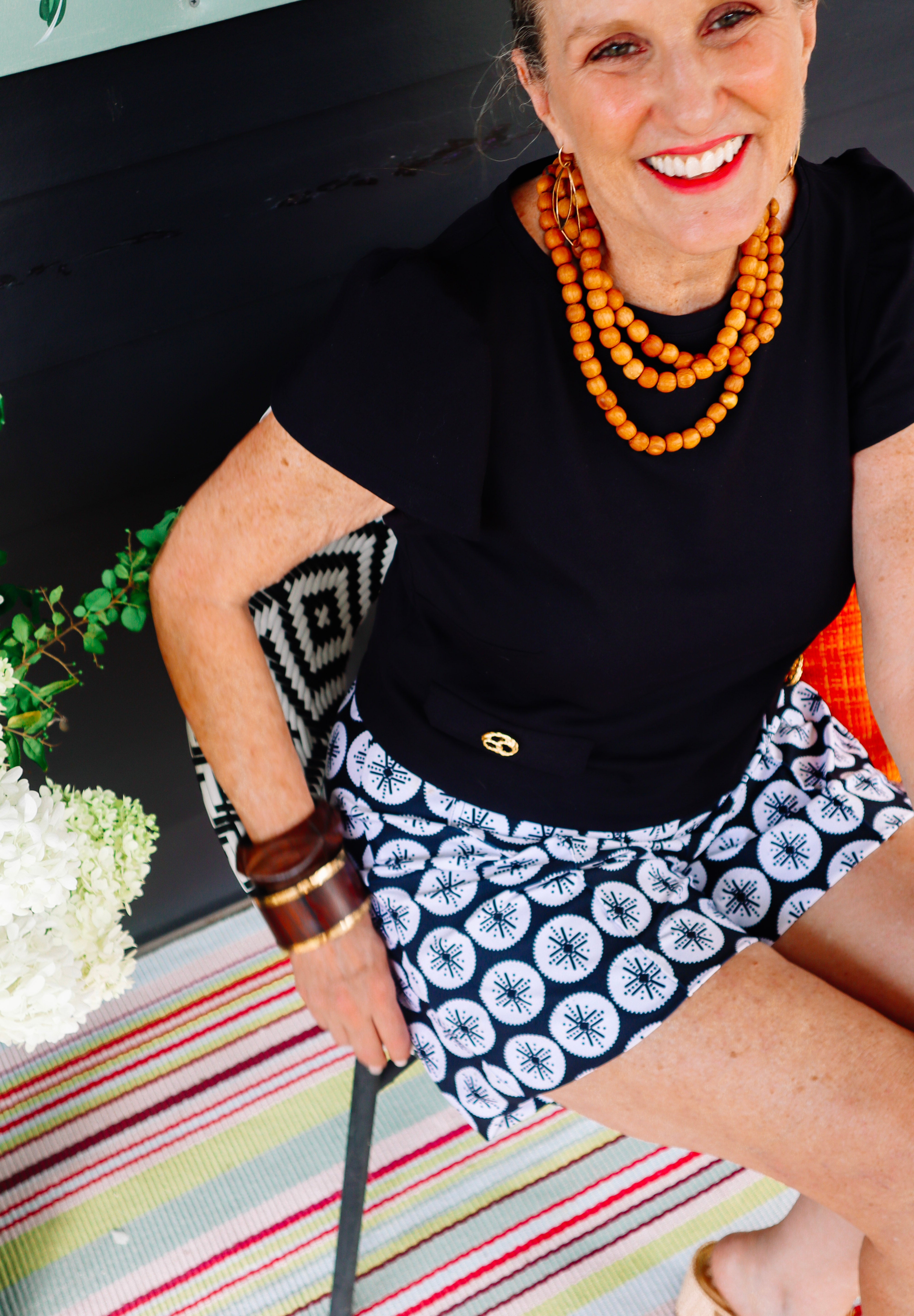 Holly Shorts - Scallop Black