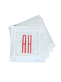 Monogrammed Cocktail Napkins