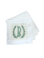 Monogrammed Cocktail Napkins