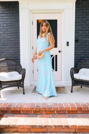 Holly Maxi Dress- Green Star