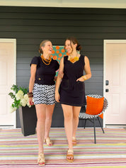 Holly Shorts - Scallop Black
