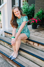 Holly Shorts - Blue Floral