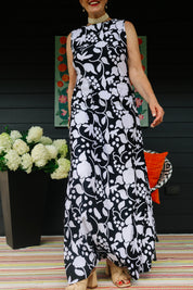 Holly Maxi Dress - Silhouette Flowers