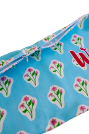 Travel Lingerie Bag - Pink Flower