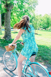 Holly Shorts - Blue Floral