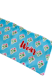 Travel Lingerie Bag - Pink Flower