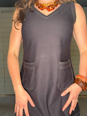 Zoe Tank Dress - Black