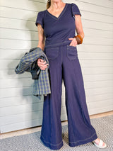Zoe Pants - Navy
