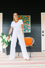 Yesi Pants - White