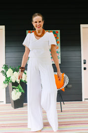 Yesi Pants - White