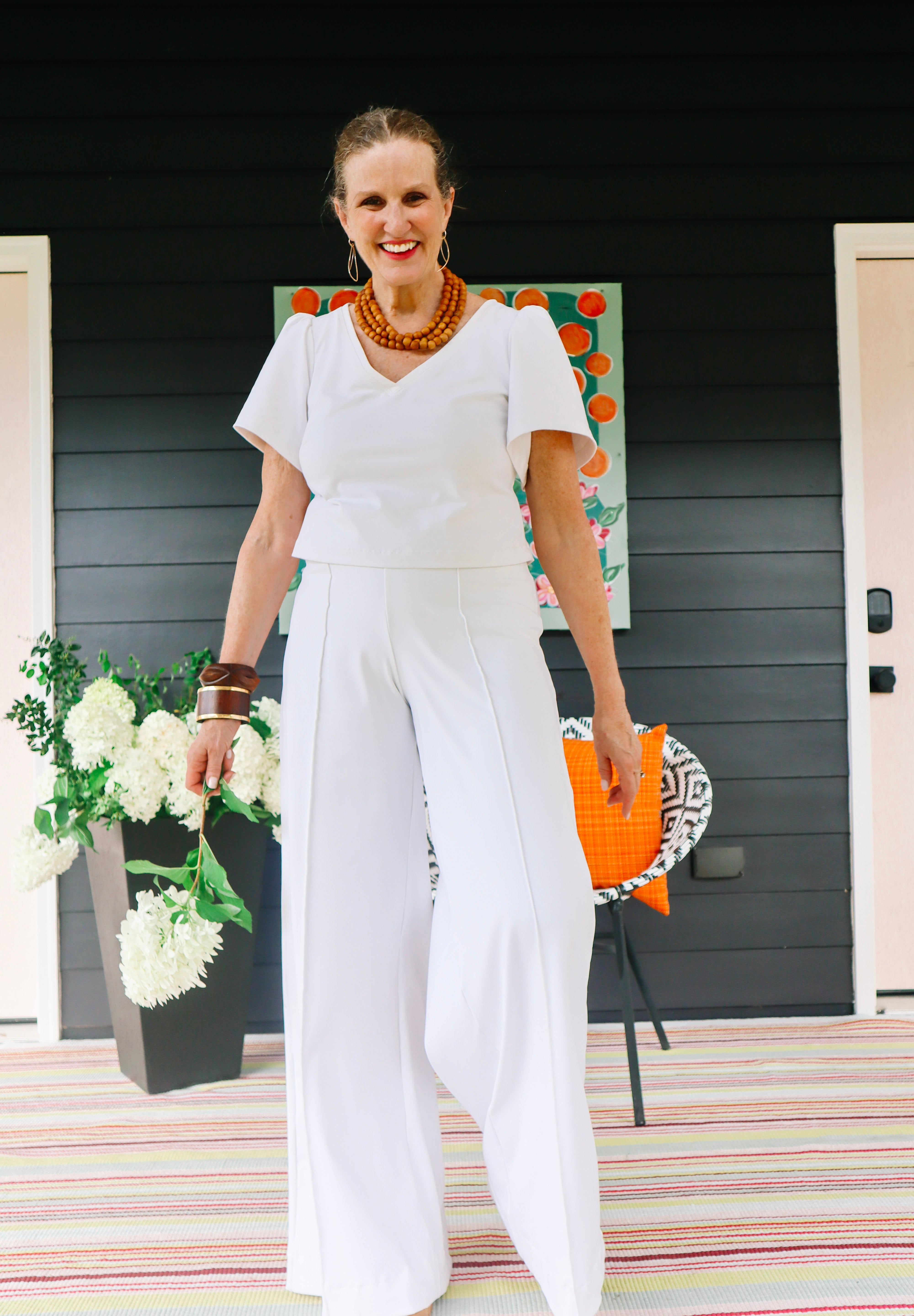 Yesi Pants - White