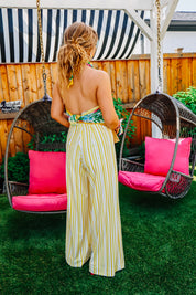 Holly Pants - Yellow Stripe