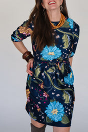 Pippa Long Sleeve Dress - Fall Floral