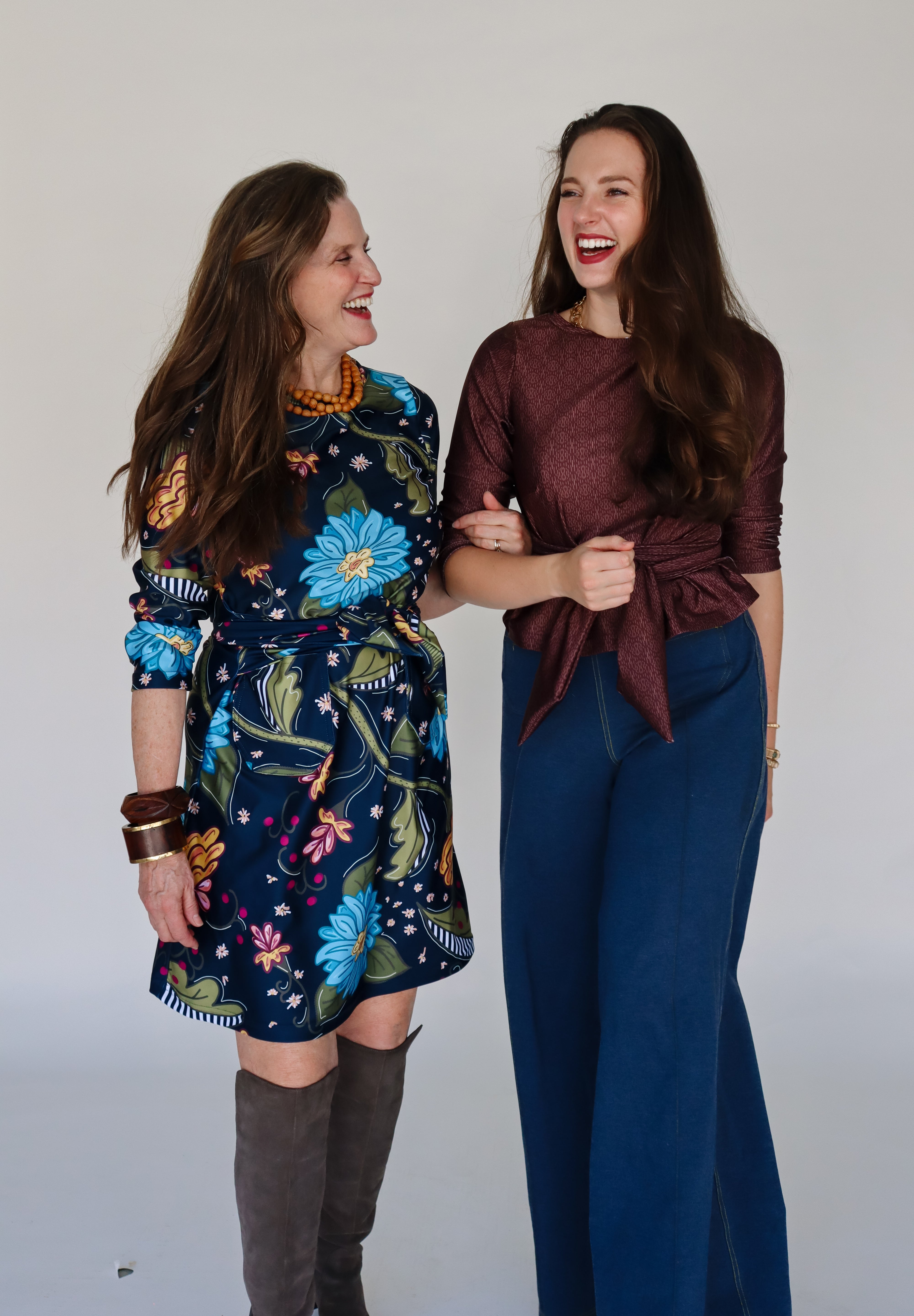 Pippa Long Sleeve Dress - Fall Floral
