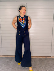Large Silk Scarf - Collegiate Squares