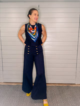 Large Silk Scarf - Collegiate Squares