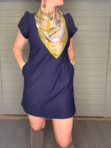 Miah Dress - Navy