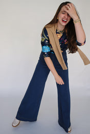 Francis Long Sleeve Top - Fall Floral