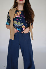Francis Long Sleeve Top - Fall Floral
