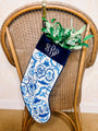 Monogrammed Needlepoint Stocking