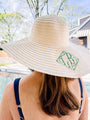 Monogrammed Sun Hat