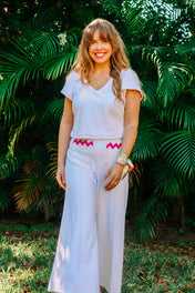 Zoe Pants - White