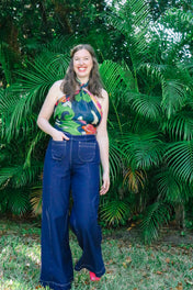 Zoe Pants - Navy