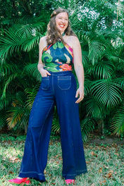 Zoe Pants - Navy