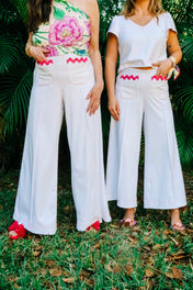 Zoe Pants - White
