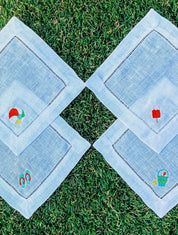 Embroidered Cocktail Napkins