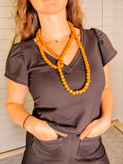 Zoe Crop - Black