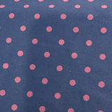 Pippa Top - Navy & Cranberry Dot